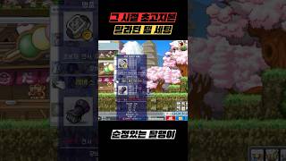 초고자본 팔라딘 템세팅 #빅뱅전메이플 #옛날메이플 #메이플스토리 #메이플랜드