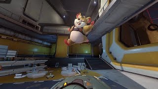 [오버워치] Nyan Wrecking Ball (냥 레킹볼)