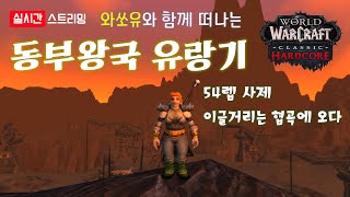 [와우 하드코어] 와쏘유와 함께 떠나는 동부왕국 유랑기 54렙 사제 이글거리는 협곡에 오다