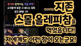 [디아블로2 레저렉션]지존 스몰 올레피참을 먹었읍니다!! 살짝 모자라지만 이게 어디야~ 현재 시세 베르룬 정도! 저에게도 이런 참이 오는군요! 베르룬이 안뜬다면 스몰참으로 먹겠어!