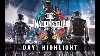 39펍지 네이션스컵 201939 Day1 하이라이트 ㅣ…