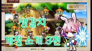 메이플스토리 생갈치 계정을 소개해드려요 3편