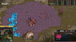 스타크래프트 BJ멸망전 8강 2경기 4라운드 혼성매치 도덕굴츠 vs 매윤덴무지