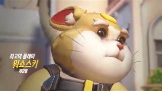 오버워치 시계추 햄찌