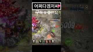 [리니지M] 기가드라이브 전과후 비교 #리니지m #린M…