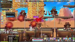 메이플스토리 캐논슈터 아르크스 열차3 사냥빌드