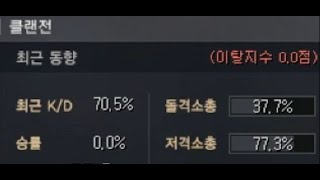 [서든어택] 누구나 쉽게 최근동향 70퍼 찍는 비결 알려주는 친절한 유튜버 게임 강의 강좌 영상