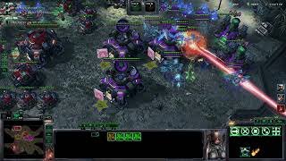 스타크래프트 2 협동전 레이너 1위신 플레이