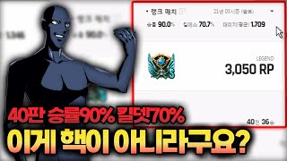 [서든어택] 불레전드 시청자가 핵 의심한 랭크전 불레전…