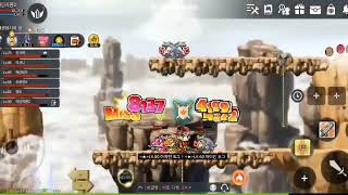 메이플 스토리 m 팔라딘 10탄!! 유저와 파티!! 2…