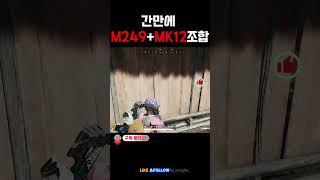 M249+mk12 정신없는치킨 #shorts #배틀그라운드 #배틀그라운드하이라이트 #battleground #pubg #배그 #chicken #gaming #