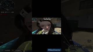 [서든어택] 응원소녀 A,B 감정표현 #shorts