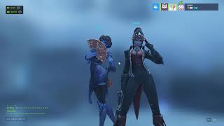 오버워치스크림 2ㄷ1 위도우 헤드 데스매치  파워에이드…