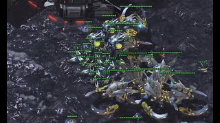 스타크래프트2 저그 최종 테크 유닛 울트라리스크를 믿으…