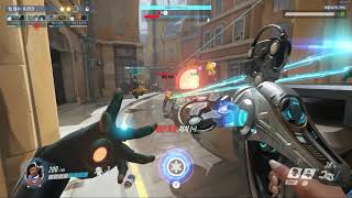 오버워치옴닉의 반란 시메트라 시점 플레이