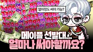 메이플 랭커는 얼마를 써야할까? [메이플스토리, 페이지…