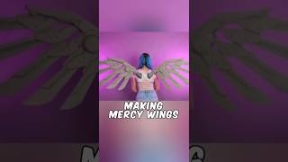I Made Mercy's Wings from Overwatch! #cosplay #overwatch2 #wings