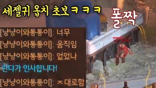 오버워치 세상에서 제일 귀여운 옵린이를 만났습니다ㅋㅋㅋ…