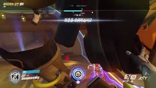 오버워치 쓰레기촌 겐지 용검