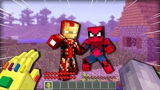 만약에 내가 타노스가 된다면?! [어벤져스ㅋ] 마인크래프트 탁주 쪼꼬