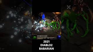 DIABLO2 BABARIAN 리즈시절 - REIMAGINED #diablo2reimagined #디아블로2레저렉션 #바바리안