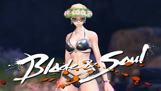 [블레이드 & 소울] 수영복 유료 의상 '여름 만끽, 여름 만개, 여름 만남' 세트 살펴보기 (Blade & Soul) [4K UHD10 60fps]