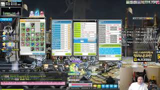 메이플 캐논슈터 하드보스 솔플(진듄더루윌). 보스룰렛 정산.