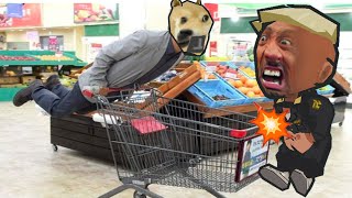 쇼핑카트로 장난치면 안되는 이유