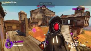 4K 190401 오버워치 Widowmaker 위도우메…