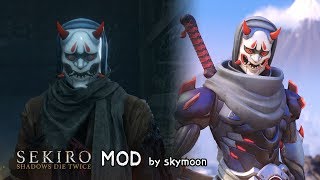 SEKIRO MOD 오버워치 오니겐지 가면WIP