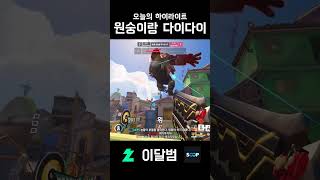 원숭이랑 다이다이 #shorts #오버워치2 #over…