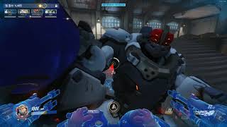 오버워치폭풍의 서막 레킹볼 시점 플레이