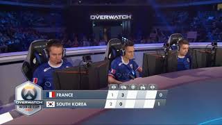 오버워치 월드컵 4강 플레이오프 2set 한국 vs 프…
