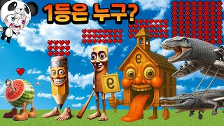 마인 크래프트에 들어간 브레인롯 친구들 과연 누가 살아…