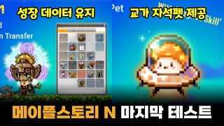 메이플스토리 N 206 비숍 [ 교가 자석펫 제공 | 성장 데이터 유지 ]
