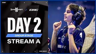 StarCraft II at EWC 25 - Day 2…
