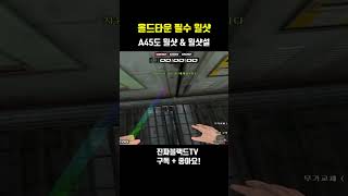 [서든어택] 올드타운 월샷설&amp; A45도 월샷#S…