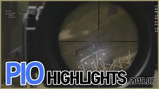 PIO Highlights 피오 하이라이트 l 201907   피오pio 배틀그라운드