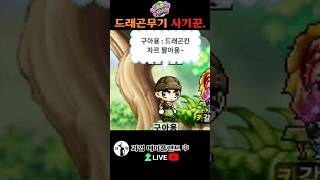 드래곤무기 사기꾼. 메이플랜드