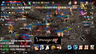 리니지m 군터9서버 신화총사 저 왔습니다