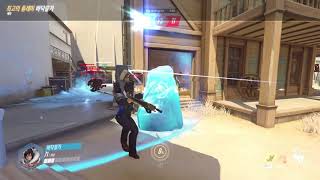 오버워치 클립 10 데스 매치에서 나온 올컷 궁