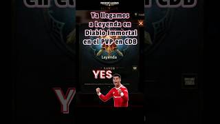 Llegamos a Leyenda en Diablo I…