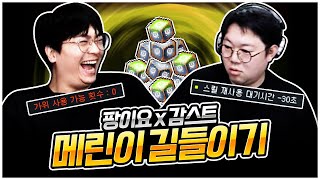 메린이 템 맞추는거 도와드렸습니다ㅋㅋㅋ  [팡이요,  …