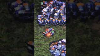 (스타크래프트) 미래의 자원때문에? 서로 공격을 하고는…