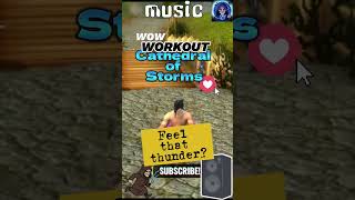 Wow Workout | Run to Reckoning –Cathedral of Storms on the Track #wow #workoutmusic