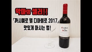 칠레와인 까시예로 델 디아블로 2017 가장 맛있게 마…
