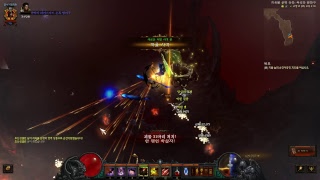 [디아블로3]  악사 궤짝런 - 경험치세트착용하고 만렙…