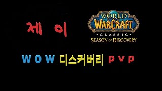 와우클래식  디스커버리  놀방 pvp  discovery