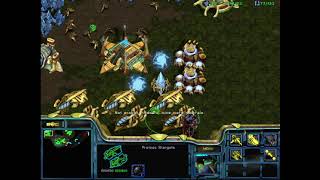 4 vs 1 프로토스 컴까기 [스타크래프트]