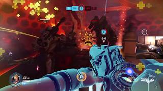 오버워치 자리야 메인탱 플레이 180716